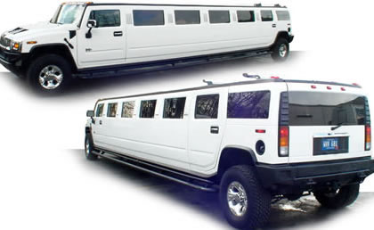 White Hummer Limo Hire